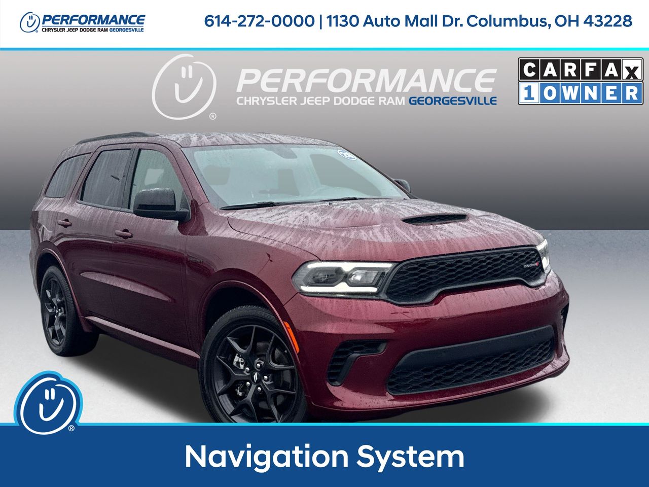 Octane Red Pearlcoat 2026 Dodge Durango SUV / Crossover All-Wheel Drive 8-Speed Automatic