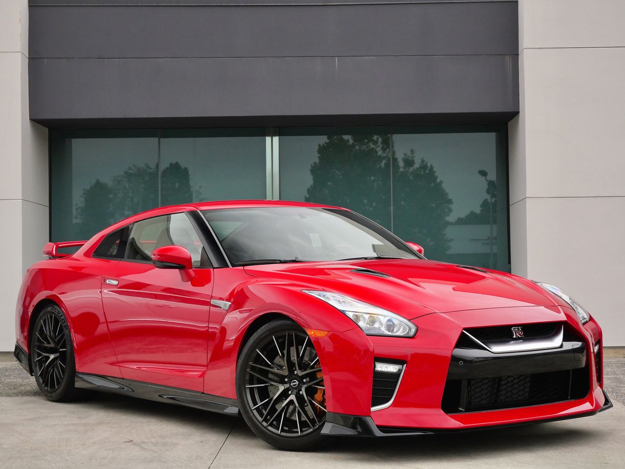 Solid Red 2023 Nissan GT-R Premium AWD Coupe All-Wheel Drive 6-Speed Automatic