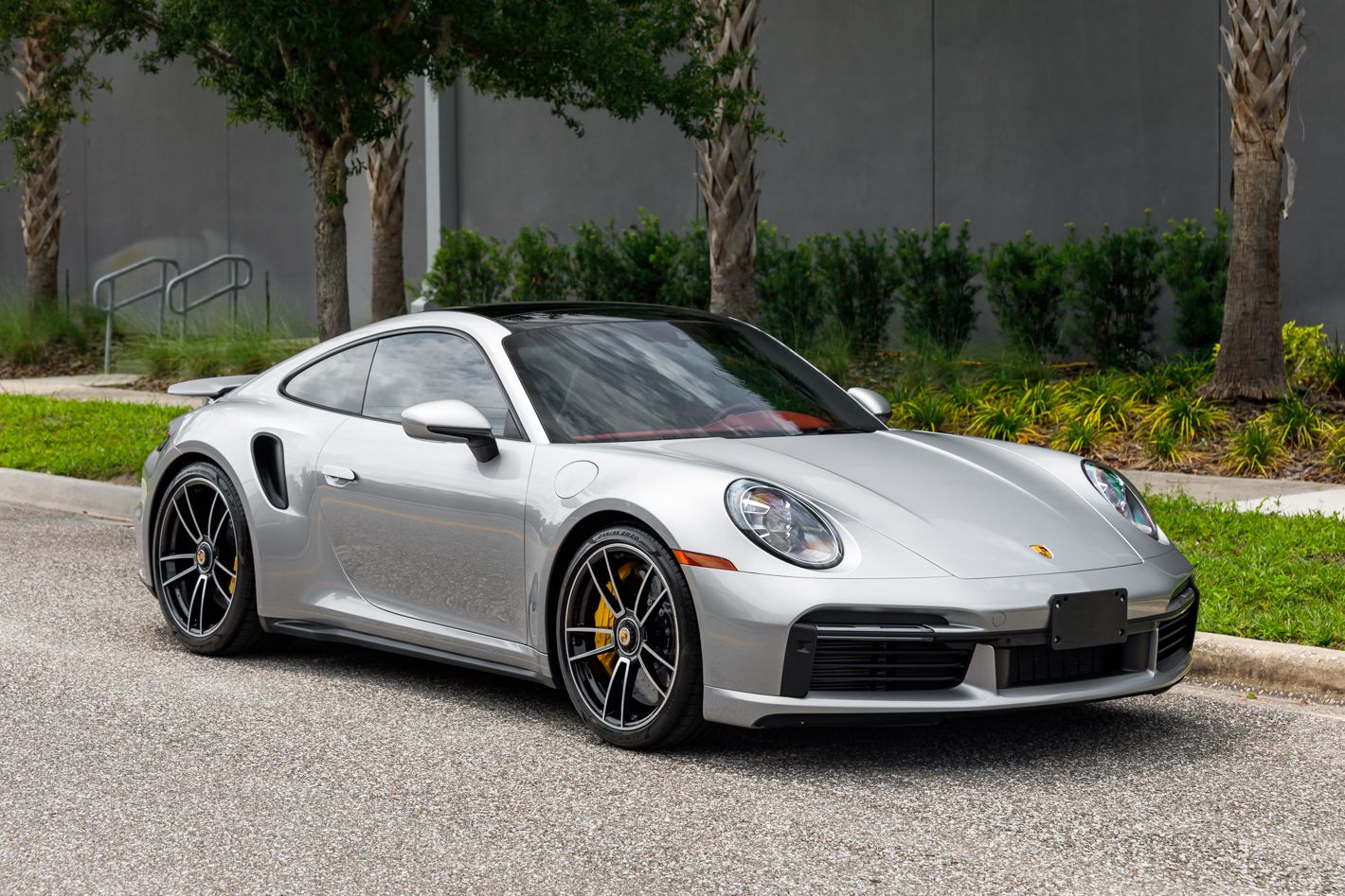 Silver 2021 Porsche 911 Coupe All-Wheel Drive 8-Speed Automatic