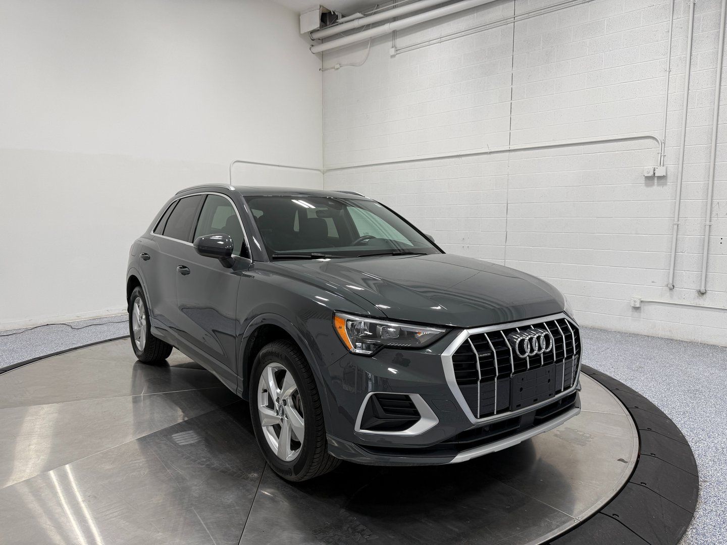 Gray Metallic 2020 Audi Q3 SUV / Crossover All-Wheel Drive 8-Speed Automatic
