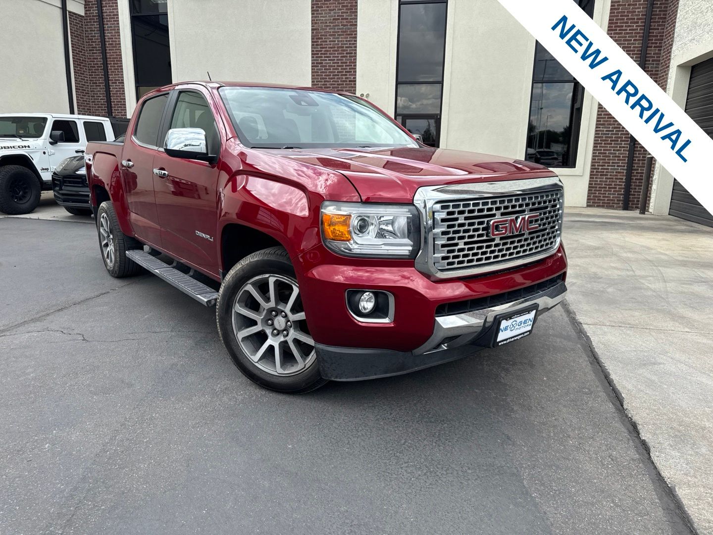 Red Quartz Tintcoat 2020 GMC Canyon Pickup Truck Four-Wheel Drive 8-Speed Automatic