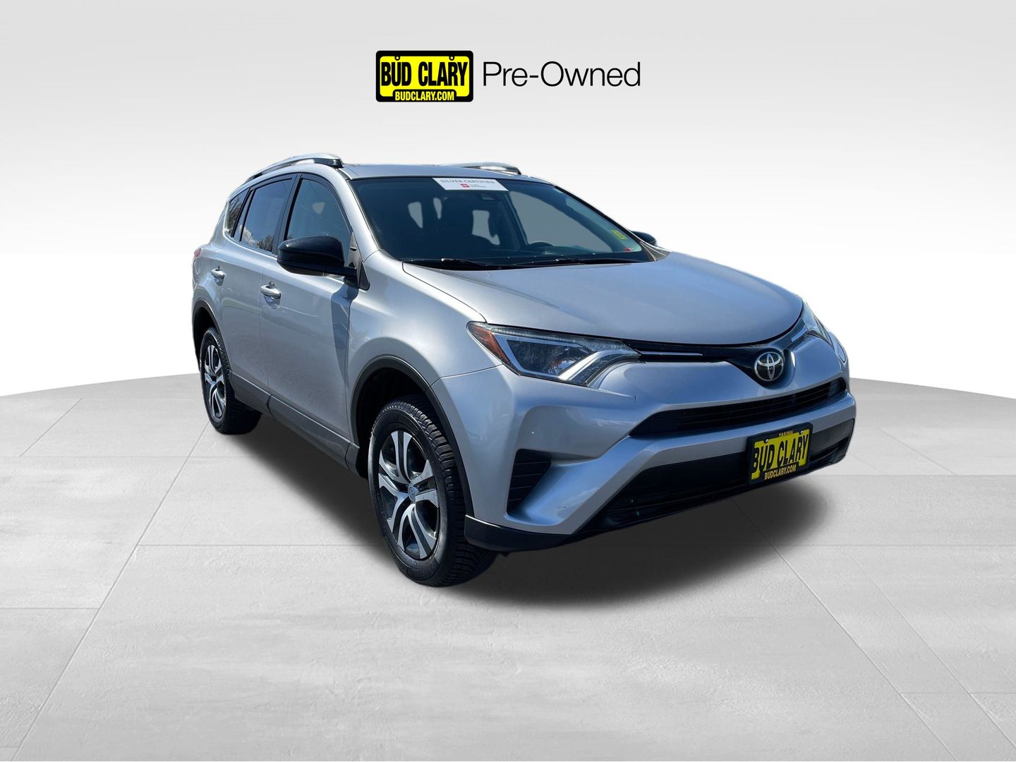 Silver Sky Metallic 2018 Toyota RAV4 LE AWD SUV / Crossover All-Wheel Drive 6-Speed Automatic