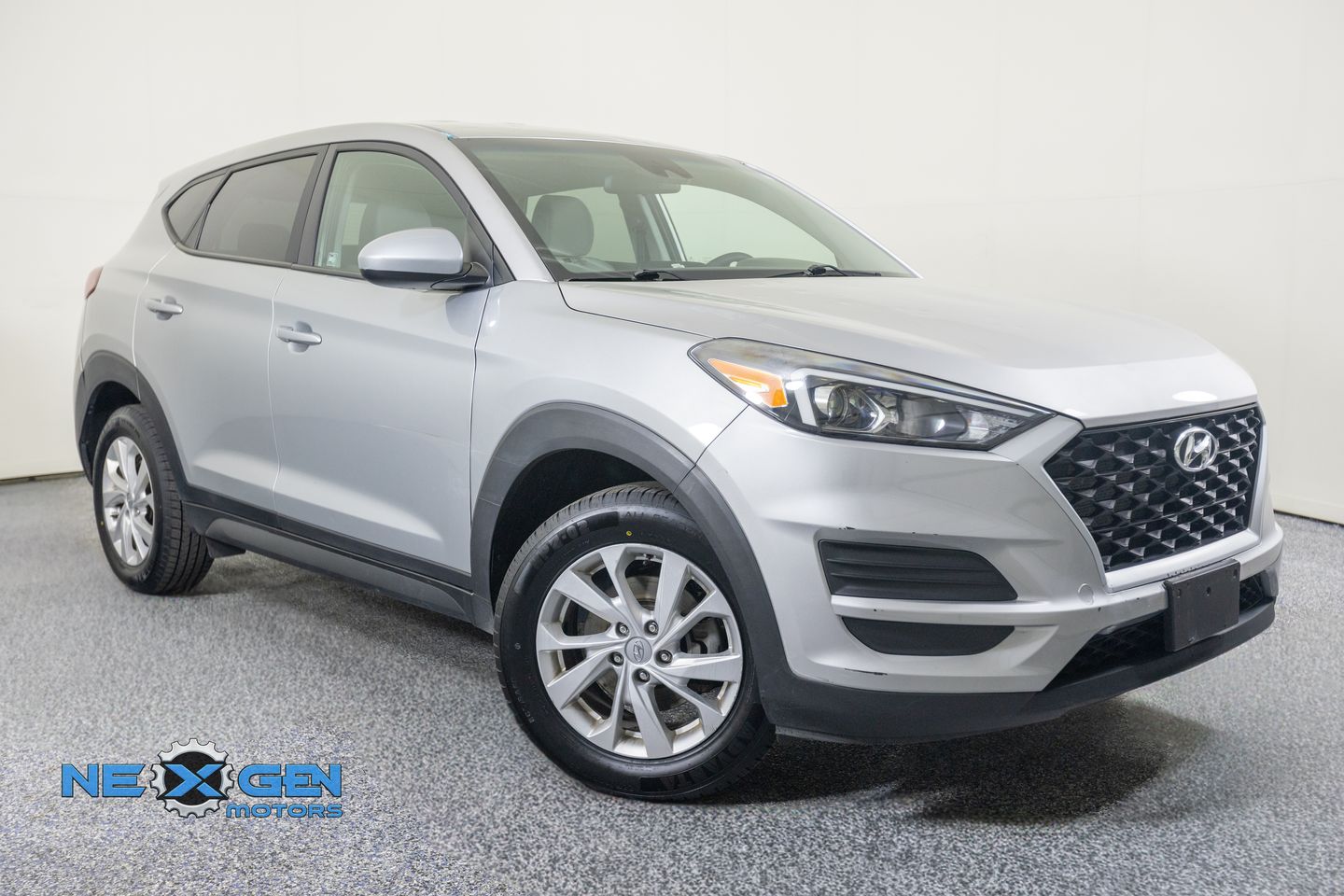 Stellar Silver 2020 Hyundai Tucson SUV / Crossover All-Wheel Drive 6-Speed Automatic