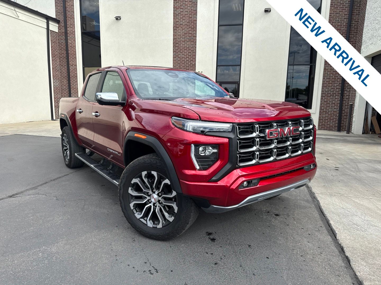 Volcanic Red Tintcoat 2024 GMC Canyon Pickup Truck Four-Wheel Drive 8-Speed Automatic
