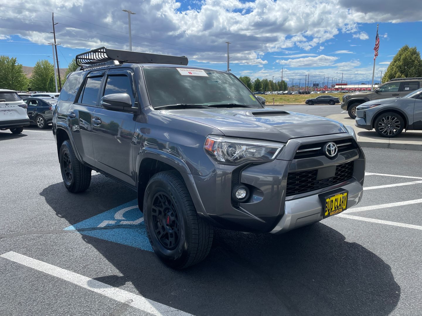 Magnetic Gray Metallic 2023 Toyota 4Runner SUV / Crossover Four-Wheel Drive 5-Speed Automatic