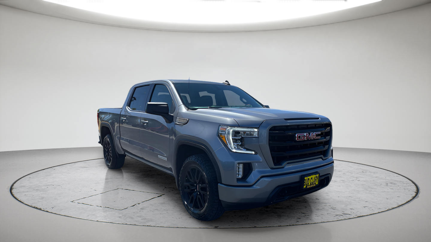 Gray (Satin Steel Metallic) 2022 GMC Sierra 1500 Limited Pickup Truck Four-Wheel Drive 8-Speed Automatic