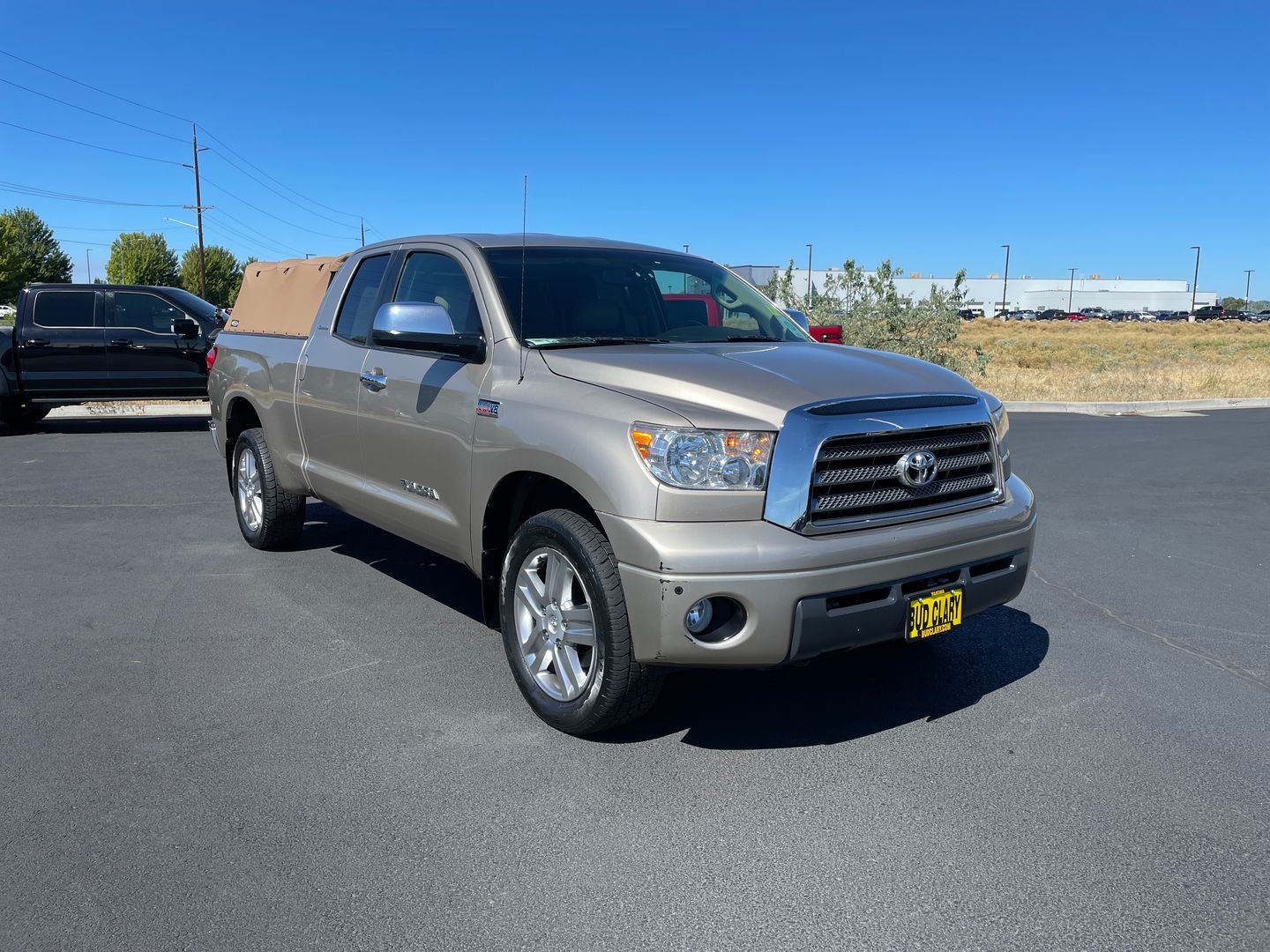 Brown (Tan) 2008 Toyota Tundra Pickup Truck Four-Wheel Drive 6-Speed Automatic