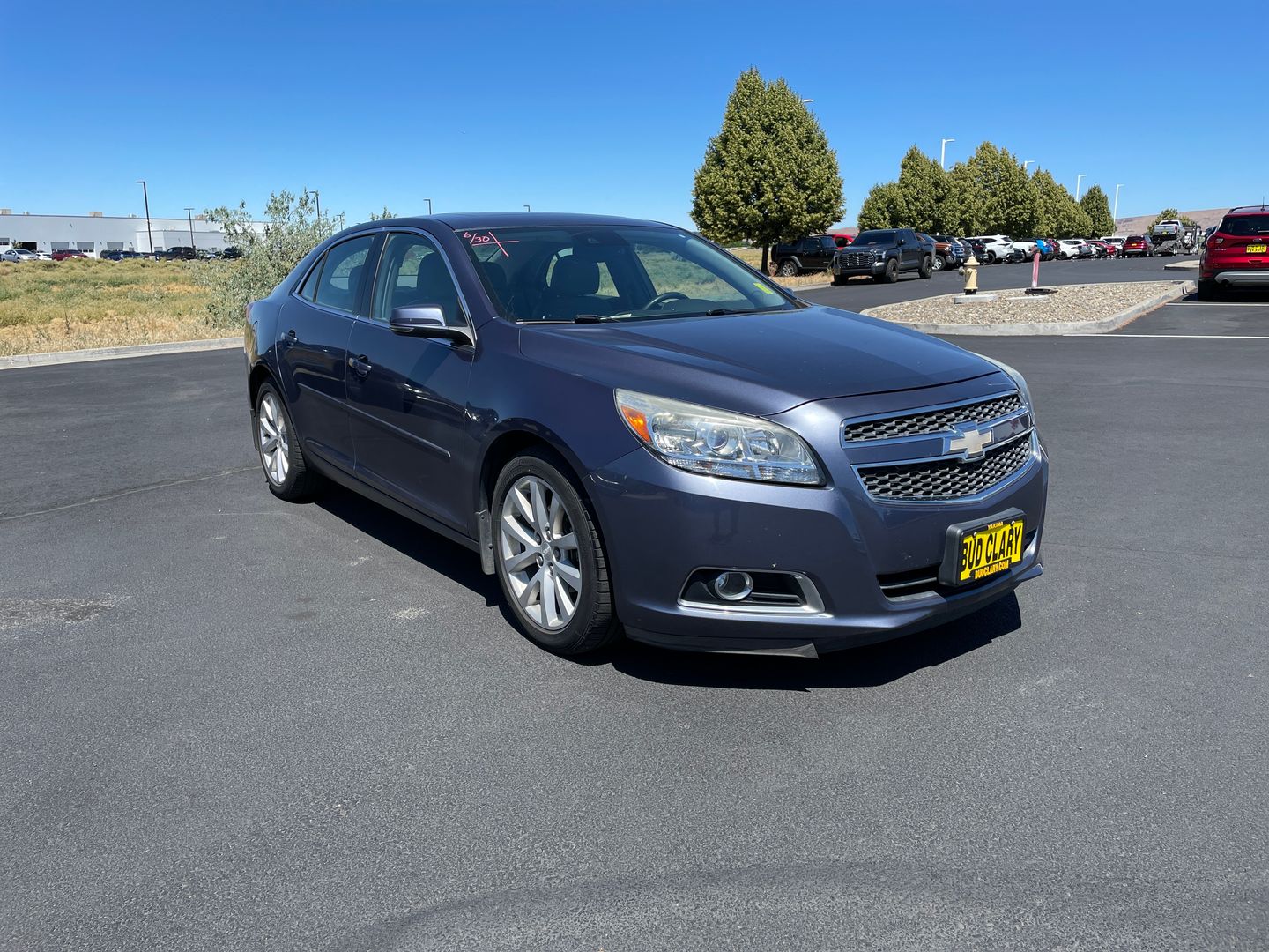 Atlantis Blue Metallic 2013 Chevrolet Malibu Sedan Front-Wheel Drive 6-Speed Automatic Overdrive