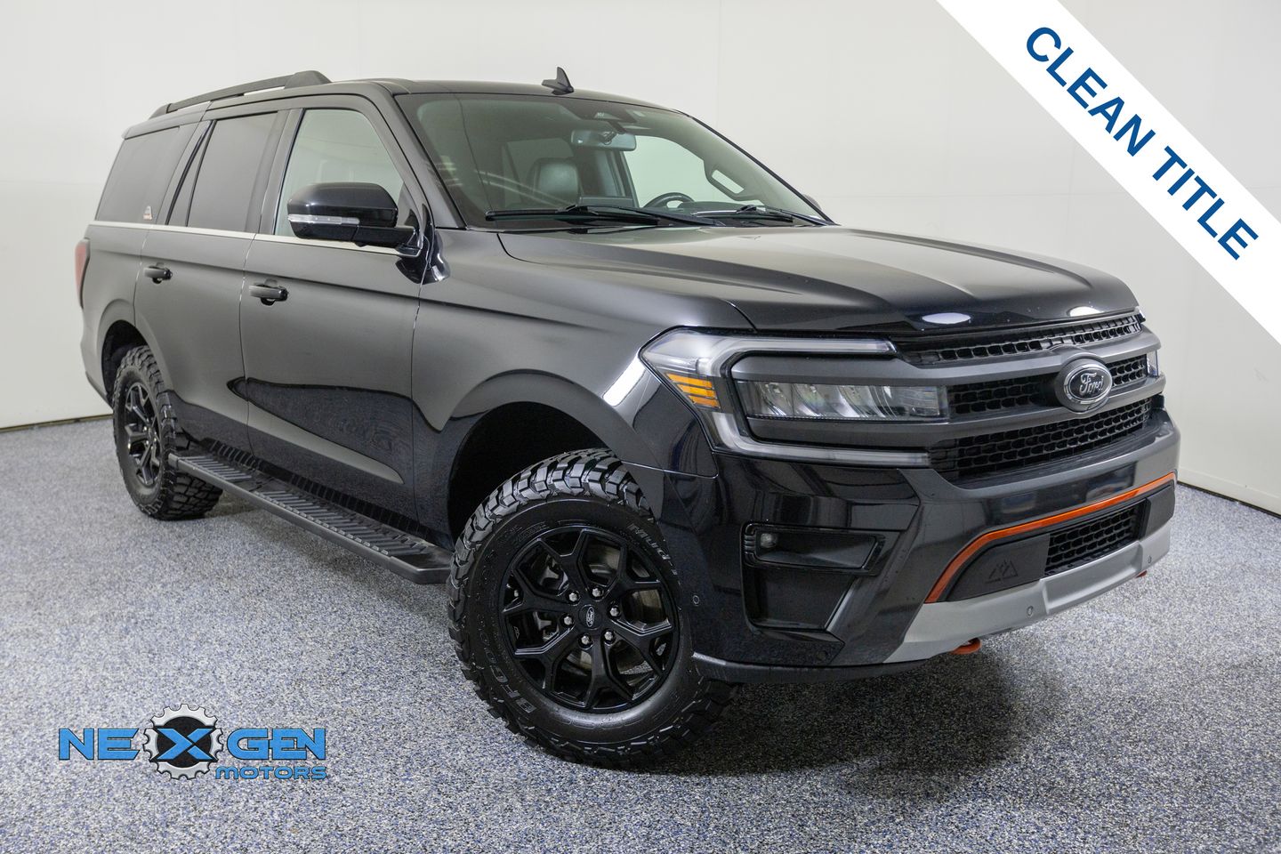 Black 2022 Ford Expedition SUV / Crossover Four-Wheel Drive Automatic