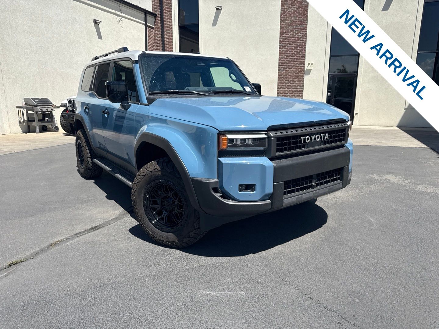 Blue / Gray 2025 Toyota Land Cruiser SUV / Crossover Four-Wheel Drive 8-Speed Automatic