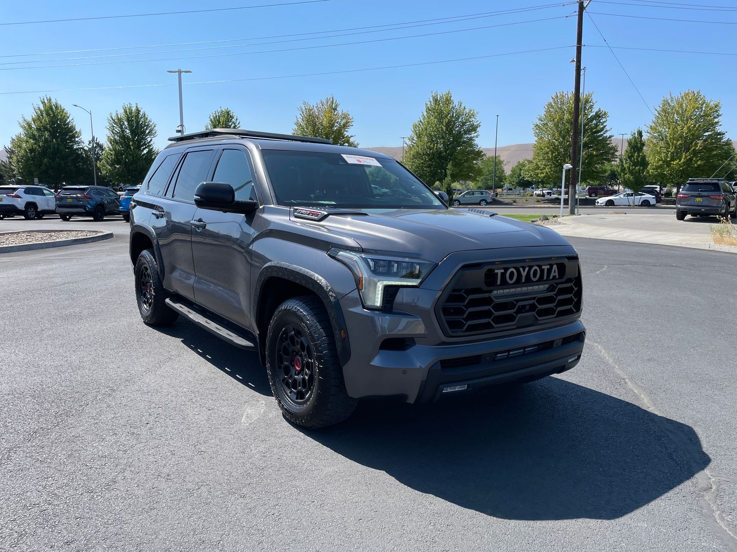 Magnetic Gray Metallic 2025 Toyota Sequoia SUV / Crossover Four-Wheel Drive Automatic