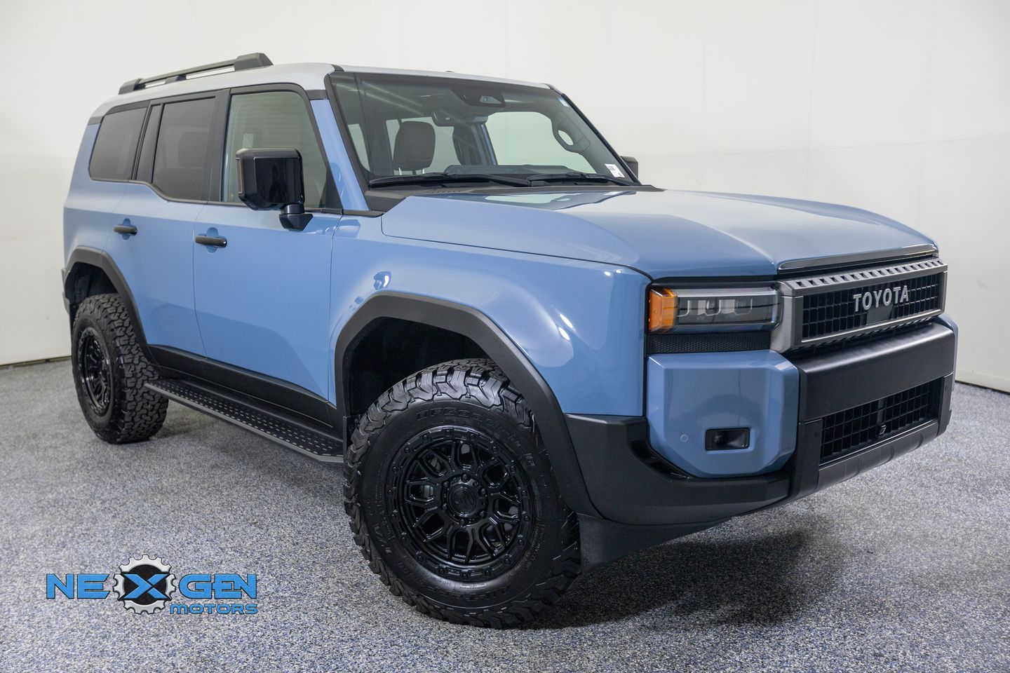 Blue / Gray 2025 Toyota Land Cruiser SUV / Crossover Four-Wheel Drive 8-Speed Automatic