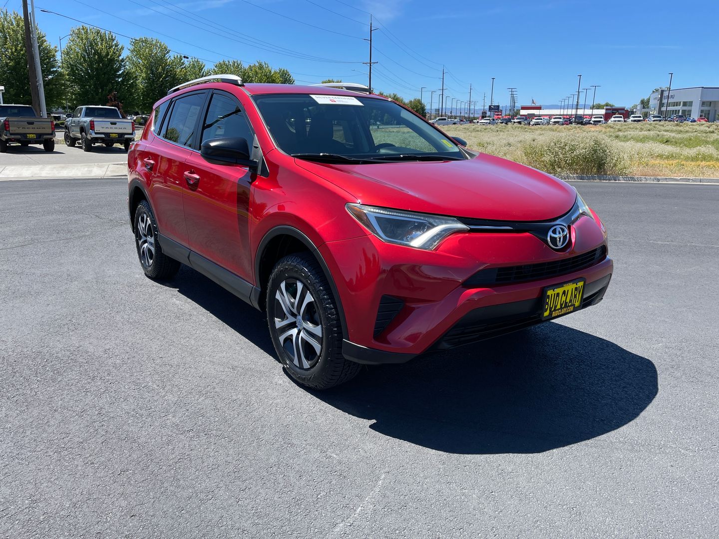 Barcelona Red Metallic 2016 Toyota RAV4 LE AWD SUV / Crossover All-Wheel Drive 6-Speed Automatic