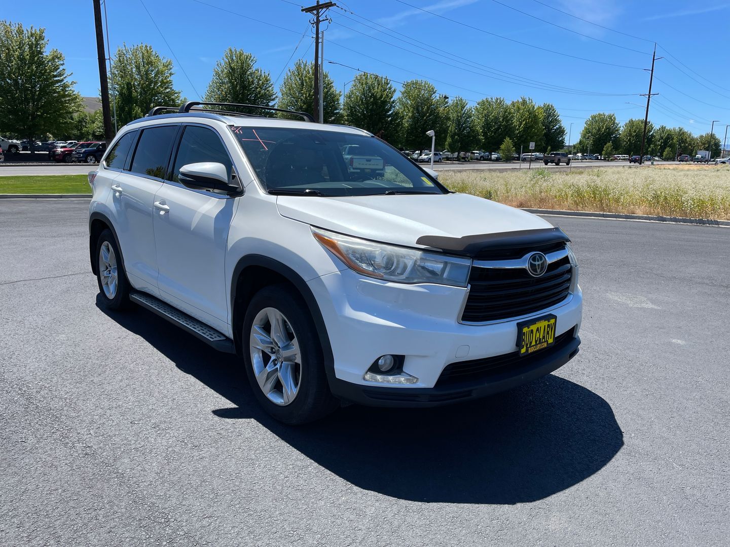 White 2015 Toyota Highlander Limited AWD SUV / Crossover All-Wheel Drive 6-Speed Automatic Overdrive