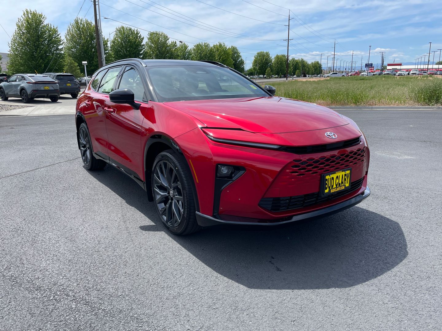 Finish Line Red w/Black Roof 2026 Toyota Crown Signia Limited AWD SUV / Crossover All-Wheel Drive Continuously Variable Transmission