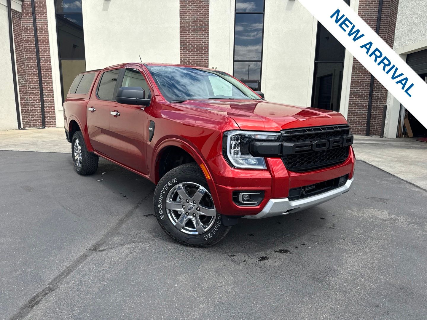Chili Pepper Red 2024 Ford Ranger Pickup Truck Four-Wheel Drive Automatic