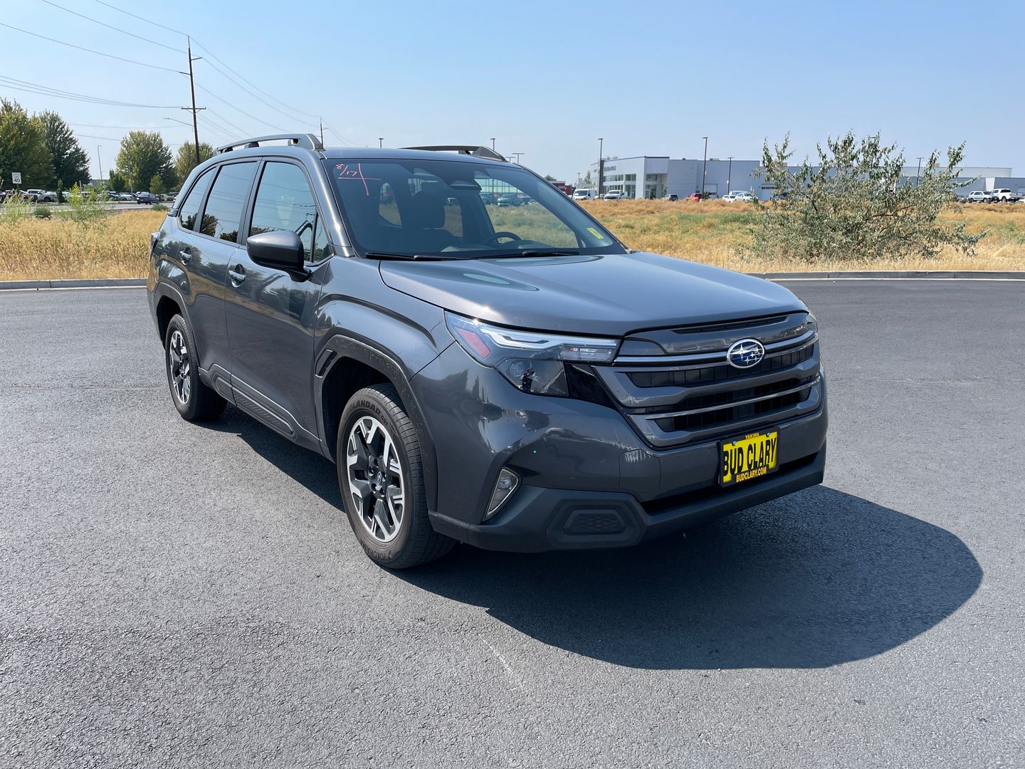 Gray Metallic 2025 Subaru Forester SUV / Crossover All-Wheel Drive Continuously Variable Transmission