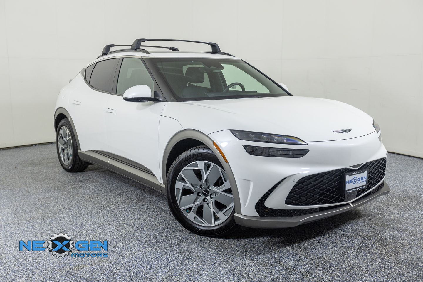 Uyuni White 2025 Genesis GV60 Standard AWD SUV / Crossover All-Wheel Drive 1-Speed Automatic