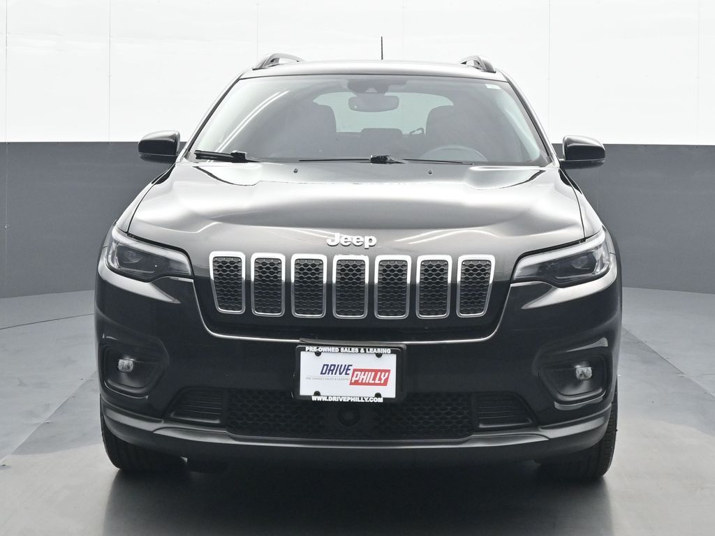 Diamond Black Crystal Pearlcoat 2022 Jeep Cherokee SUV / Crossover Four-Wheel Drive 9-Speed Automatic