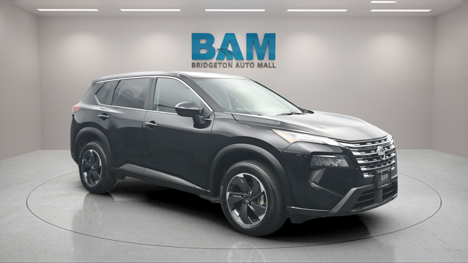 Super Black 2025 Nissan Rogue SUV / Crossover All-Wheel Drive Continuously Variable Transmission