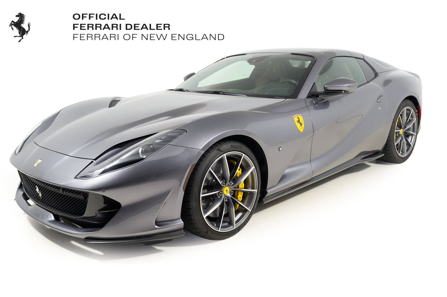 Grigio 2023 Ferrari 812 GTS Convertible RWD Convertible Rear-Wheel Drive 7-Speed Automatic