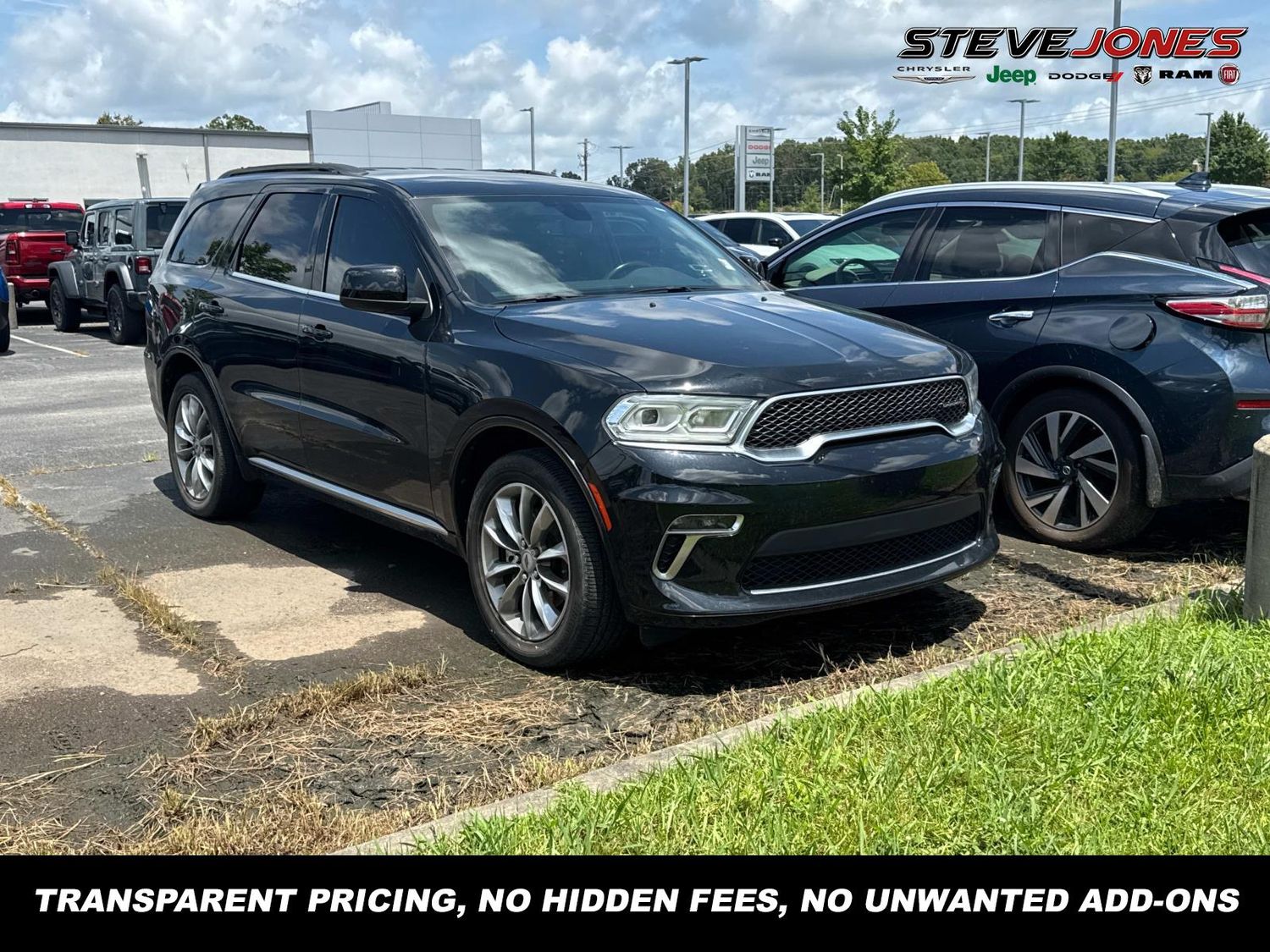 DB Black Crystal Clearcoat 2022 Dodge Durango SUV / Crossover Rear-Wheel Drive 8-Speed Automatic