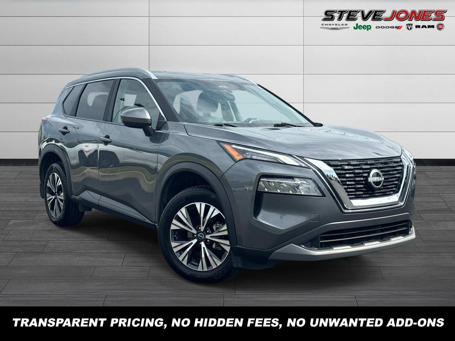 Gray (Gun Metallic) 2023 Nissan Rogue SUV / Crossover Front-Wheel Drive Continuously Variable Transmission