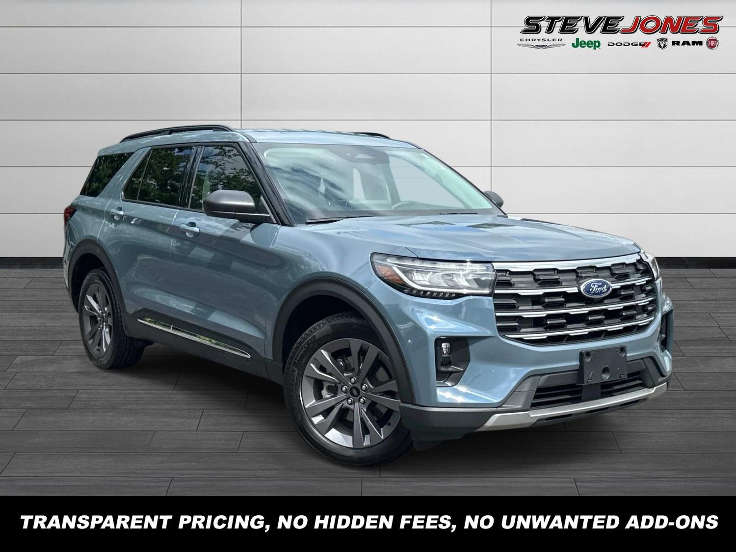 Vapor Blue 2025 Ford Explorer SUV / Crossover All-Wheel Drive Automatic