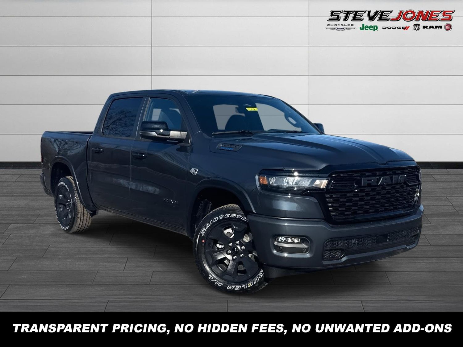 Forged Blue Metallic 2026 RAM 1500 Pickup Truck Four-Wheel Drive 8-Speed Automatic