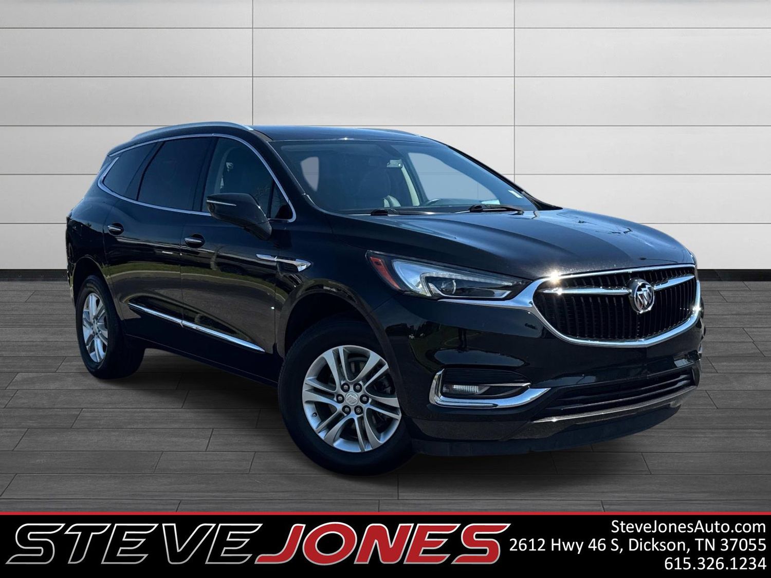 Black (Ebony Twilight Metallic) 2021 Buick Enclave Essence FWD SUV / Crossover Front-Wheel Drive 9-Speed Automatic