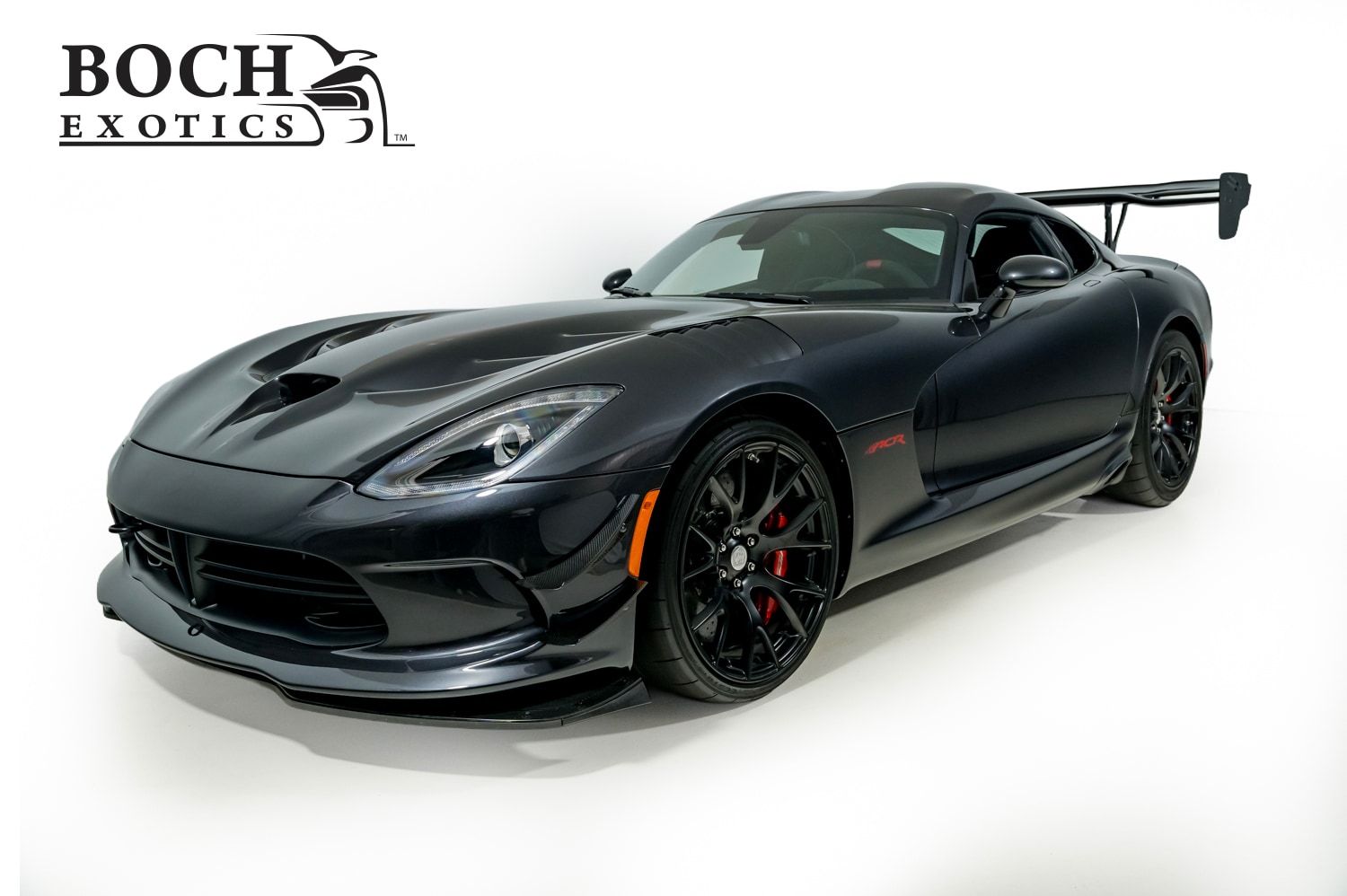 Gunmetal Pearl 2016 Dodge Viper Coupe Rear-Wheel Drive 6-Speed Manual