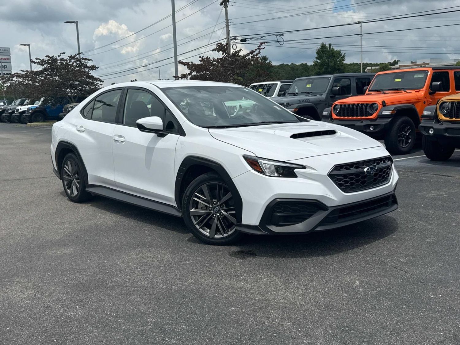 Ceramic White 2024 Subaru WRX Sedan All-Wheel Drive 6-Speed Manual