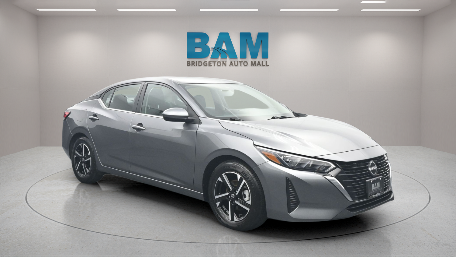 Gray (Gun Metallic) 2024 Nissan Sentra Sedan Front-Wheel Drive Continuously Variable Transmission