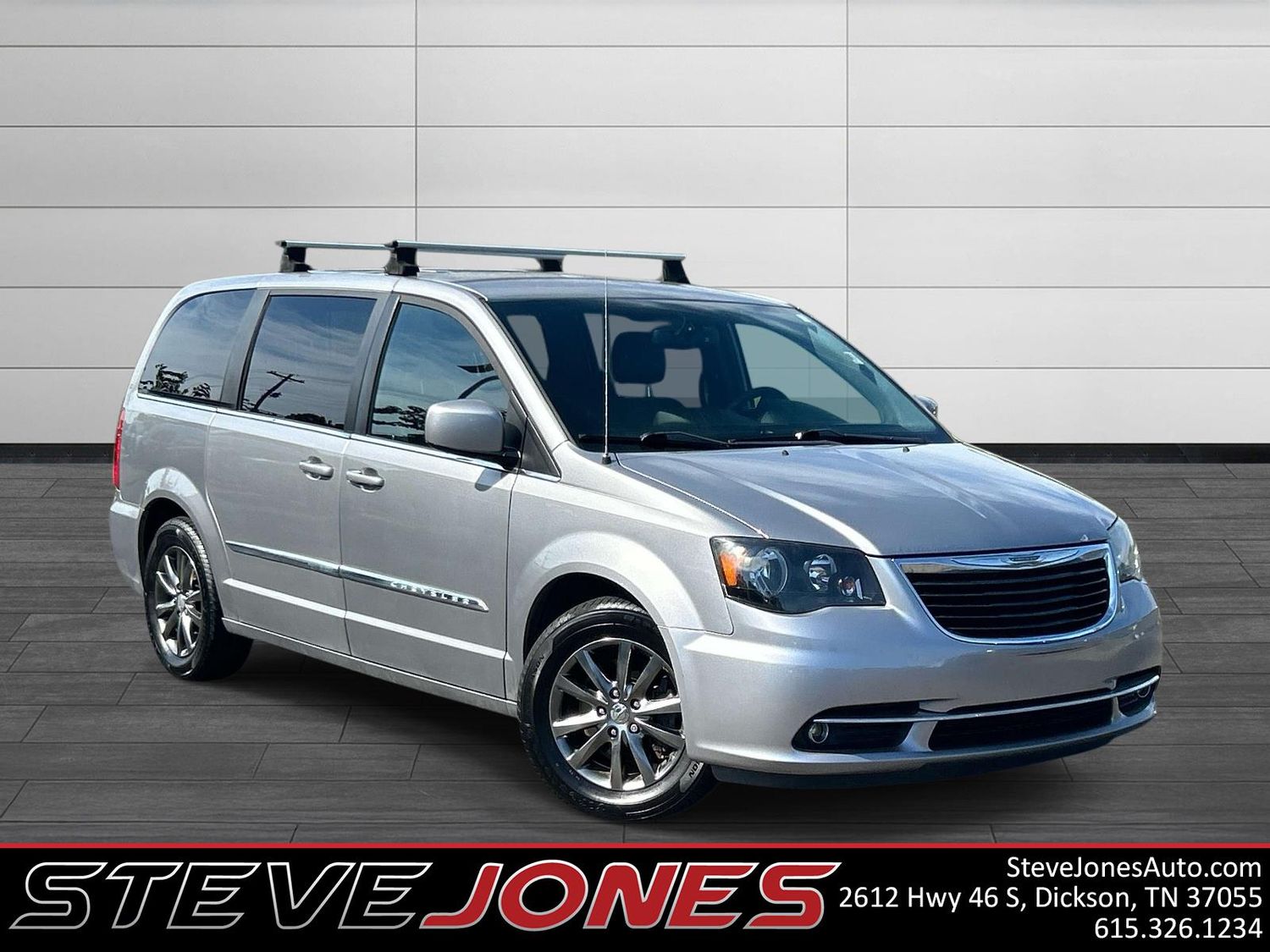 Billet Silver Metallic Clearcoat 2016 Chrysler Town & Country S FWD Minivan Front-Wheel Drive 6-Speed Automatic