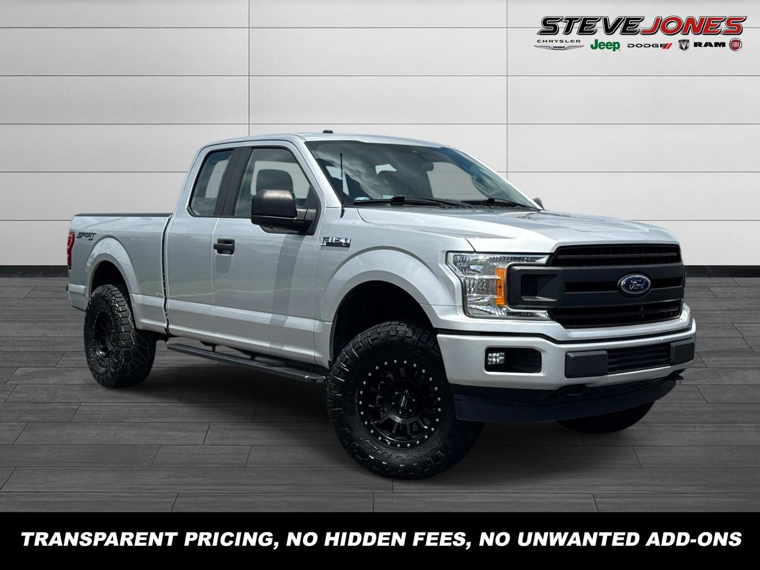 Ingot Silver 2019 Ford F-150 Pickup Truck Four-Wheel Drive Automatic