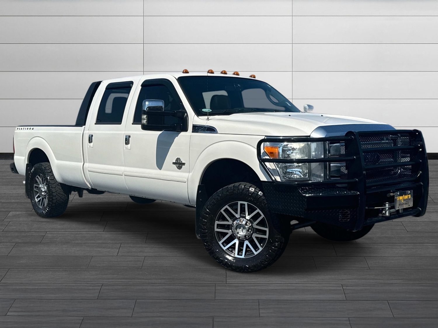 2013 Ford F-350 Super Duty Blanco (White Platinum Clearcoat Metallic) Camioneta Todo terreno 6 velocidades Automática marcha alta