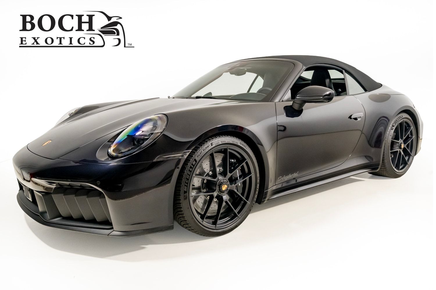 Black 2026 Porsche 911 Convertible All-Wheel Drive 8-Speed Automatic