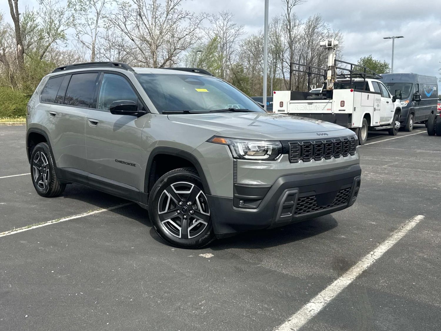 Sting-Gray Clearcoat 2026 Jeep Cherokee Laredo 4WD SUV / Crossover Four-Wheel Drive Continuously Variable Transmission