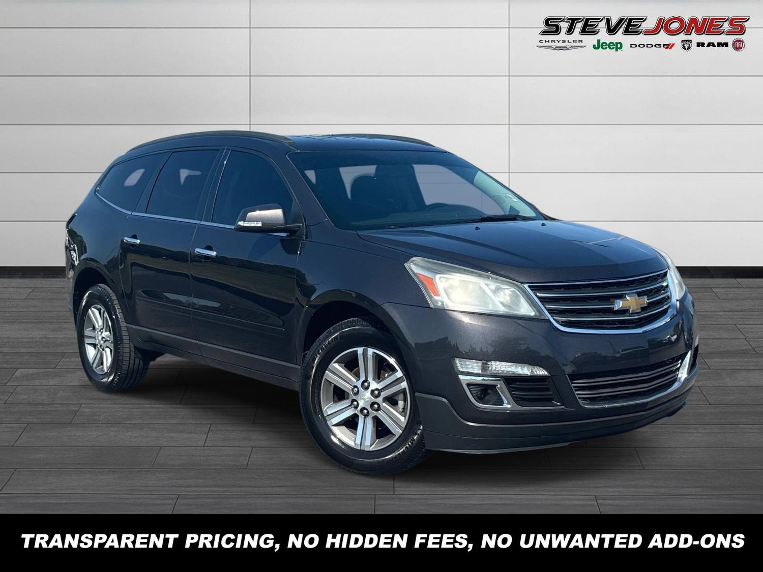 Gray (Tungsten Metallic) 2016 Chevrolet Traverse SUV / Crossover Front-Wheel Drive 6-Speed Automatic