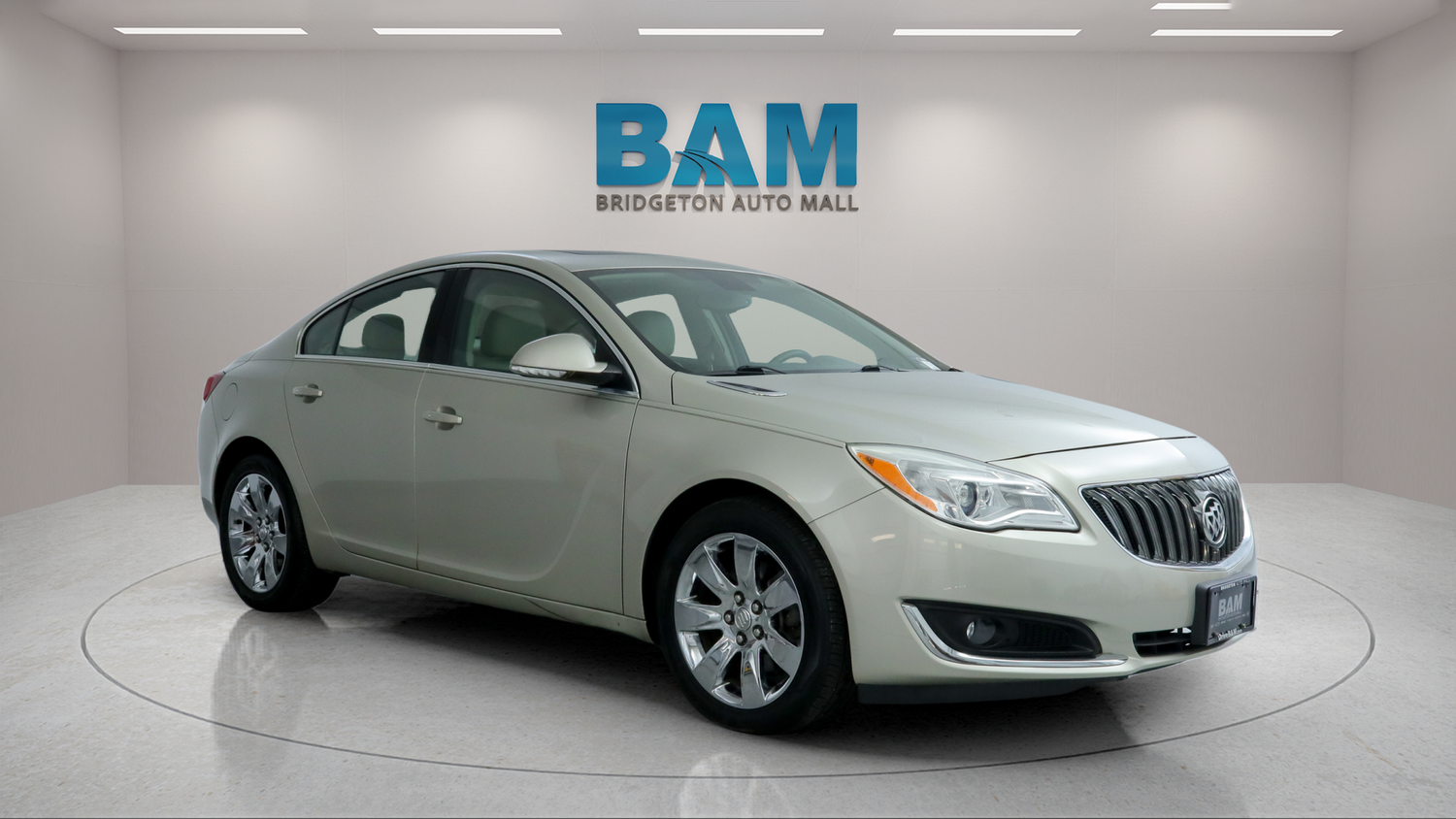 Champagne Silver Metallic 2015 Buick Regal Premium I Sedan AWD Sedan All-Wheel Drive 6-Speed Automatic