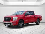2022 Nissan Titan SV - Red Alert exterior view 3