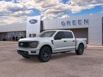 2026 Ford F-150 STX — Silver Metallic exterior view 3, for sale at Green Ford in Greensboro, NC