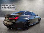 2022 BMW M3 Competition - Black Sapphire Metallic exterior view 4