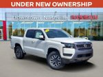 2026 Nissan Frontier SV — Glacier White primary exterior view, for sale at Downtown Nashville Nissan in Nashville, TN