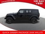2026 Jeep Wrangler Willys - Black Clearcoat exterior view 2