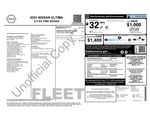 2023 Nissan Altima 2.5 SV — Gun Metallic exterior view 2, for sale at Don Wood Toyota in Athens, OH