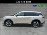 2023 INFINITI QX60 LUXE — Titanium exterior view 3, for sale at Green Ford in Greensboro, NC