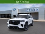 2026 Ford Explorer ST-Line - White Metallic exterior view 3