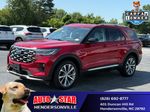 2025 FORD EXPLORER Platinum — Red Metallic exterior view 7, for sale at Autostar CDJR of Hendersonville in Hendersonville, NC