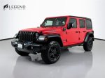 2023 Jeep Wrangler Willys 4xe — Red Clearcoat primary exterior view, for sale at Legend  Auto Sales in Puyallup, WA